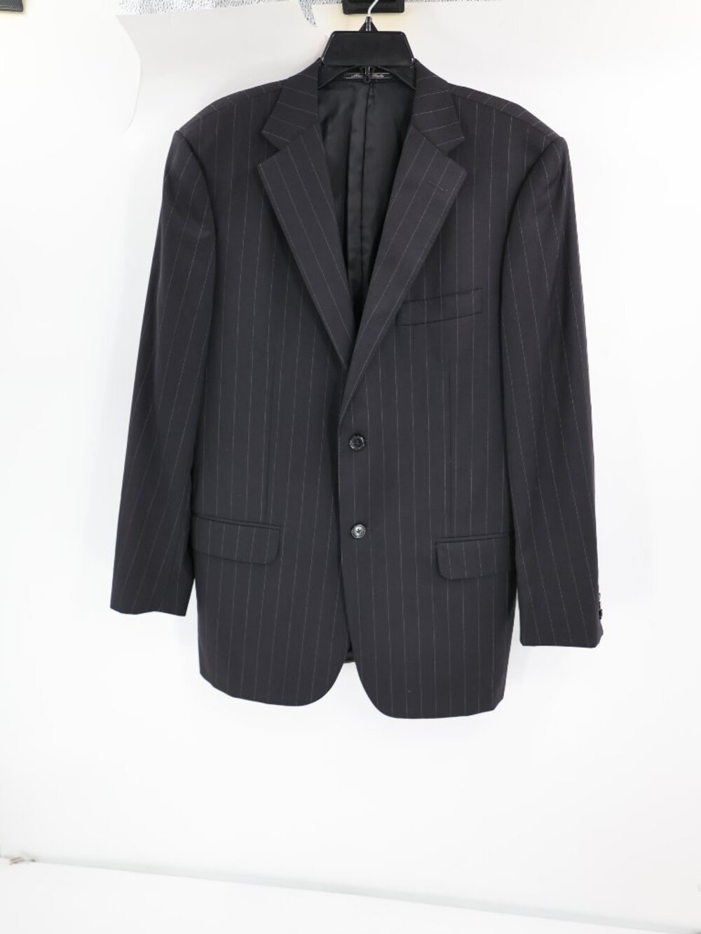 Corneliani Sport Coat Mens 40R Striped Virgin Wool Blazer made in italy notch